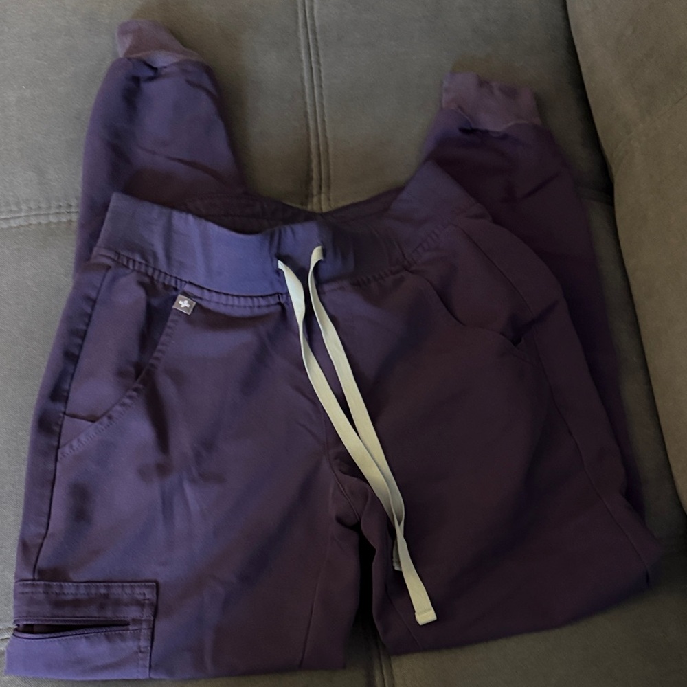 Figs Deep Purple Jogger Pants